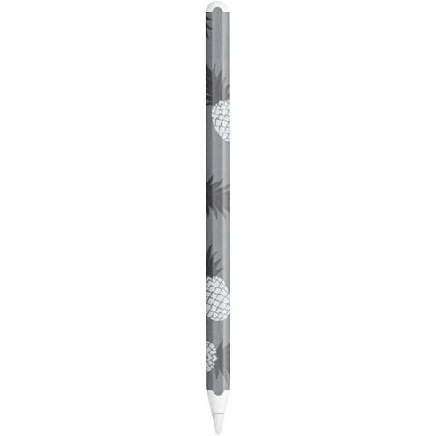 Black and White Pineapples Apple Pencil (2nd Gen 2019) Skin